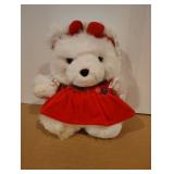 1996 Dayton Hudson Miss Santa Bear 12"