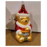 1997 Winnie The Pooh Blown Glass Ornament