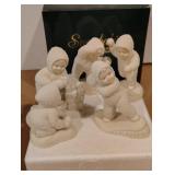 Dept 56 Snowbabies Winter Play On A Snowy Day
