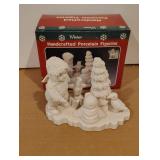Winter Friends Handcrafted Porcelain Figurine