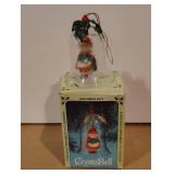 Crystal Bell Drummer Boy Ornament