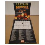 Captain Marvel Calender Poster