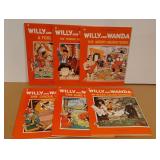 Lot of 6 Willy & Wanda Hiddigeigei Books