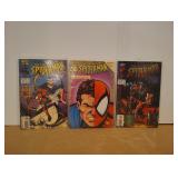 Spectacular Spider-Man Issues 219-221 Comic Books