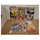Lot of 5 Wolverine Issues 123-127 Comic Books
