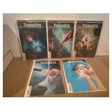 Lot of 5 Terminal Hero Issues 1-5 Comic Books