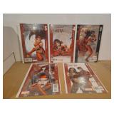 Lot of 5 Ultimate Elektra Issues 1-5 Comic Books
