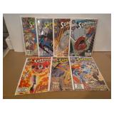 Lot of 7 Various Superman Man of Steel Comics