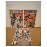 Lot of 3 The Punisher Issues 25-27 Comic Books