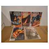 Lot of 5 Star Wars Target Vader Issues 2-6 Comics