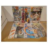 Lot of 8 Captain Atom Issues 9-16 Comic Books