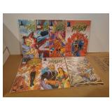 Lot of 7 Warriors of Plasm Issues 5-11 Comic Books