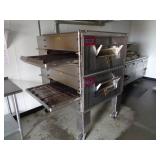 EDGE 3240 Double-Stack Gas Conveyor Pizza Oven