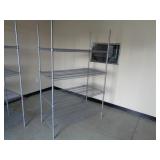 Commercial Wire Shelving Unit 75" x 48" x 24"