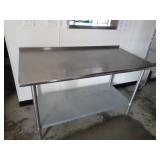 Commercial Stainless Steel Table 5ft. L x 30"W