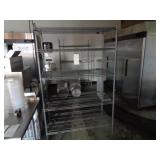 Commercial Wire Shelving Unit 75" x 48" x 24"