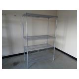 Commercial Wire Shelving Unit 75" x 48" x 24"