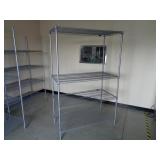 Commercial Wire Shelving Unit 75" x 48" x 24"
