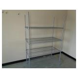 Commercial Wire Shelving Unit 75" x 48" x 24"