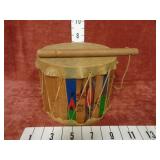 Vintage Hand-Crafted Rope-Tension Drum
