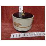 Vintage Cera Ice Bucket African Jungle Pattern