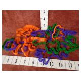 Large Lot of Plastic Cookie Cutters