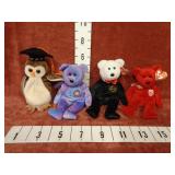 4-TY Beanie Babies
