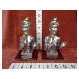 2-Collectible Busts of a Female Singer Figurines