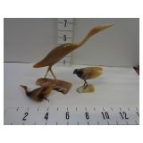 Vintage (MCM) Bull Horn Folk Art