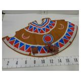 Vintage Teepee Cover & Vintage Marx Headdress