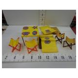 Vintage Barbie Country Camper Accessories