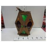 Antique 'Coffin-Style' Frame Hanging Lantern