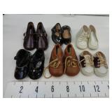 6-Pair of Vintage Doll Shoes