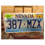 Nevada License Plate