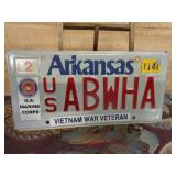 Arkansas License Plate