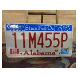 Alabama License Plate