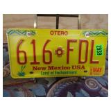 New Mexico USA License Plate