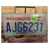 Washington License Plate