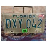 Florida License Plate