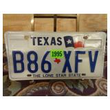 Texas License Plate