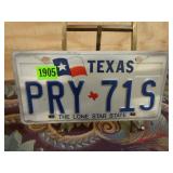 Texas License Plate