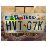 Texas License Plate