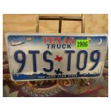 Texas Truck License Plate