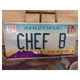 Arizona License Plate