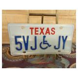 Texas License Plate