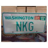 Washington License Plate