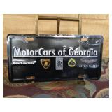 Motor Cars of Georgia License Plate