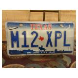 Texas License Plate