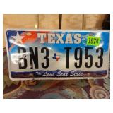 Texas License Plate