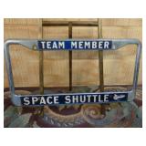 Vintage Space Shuttle Team Member Frame "RARE"